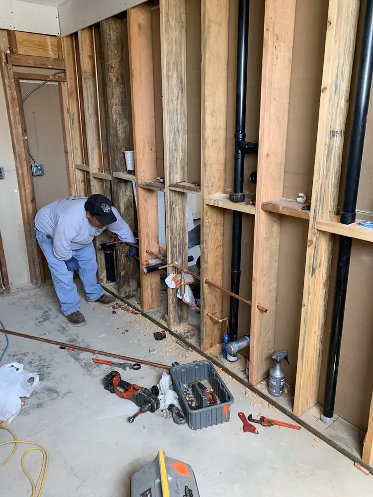 Commercial rough-in plumbing for Gas Line Repair in Fintches Corners
